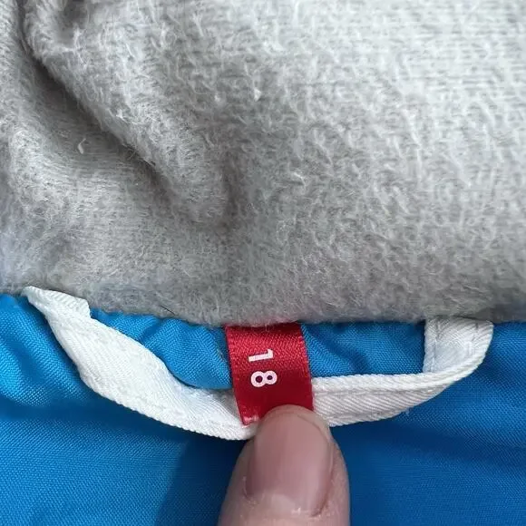 Spyder White & Multi-Colored Winter Snow Ski Jacket Girls Kids Size 18 - Picture 10 of 11